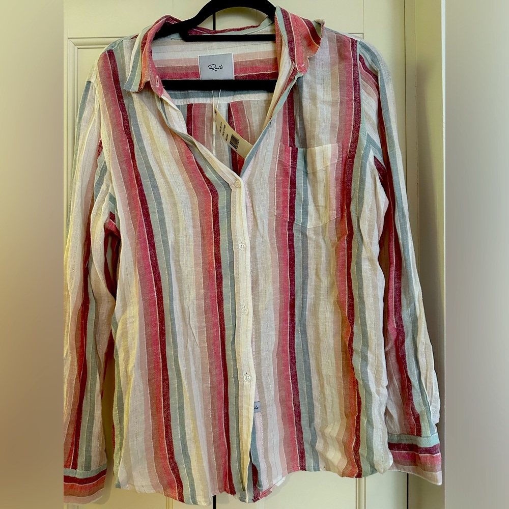 New never worn Rails button down